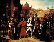 Jean-Auguste Dominique Ingres The Entry of the Future Charles V into Paris in 1358 oil painting picture wholesale